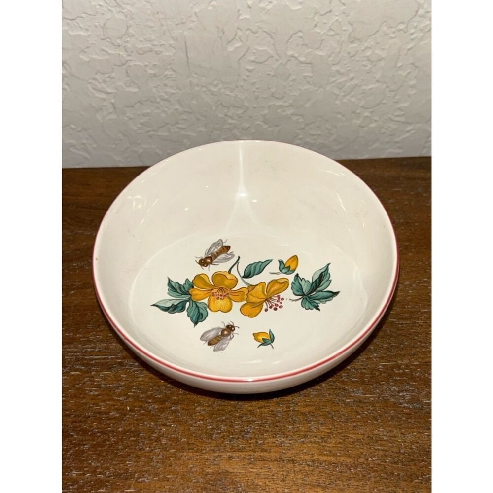 Villeroy & Boch Luxembourg Malaga Pedestal Ceramic Dish (Lot of 2)